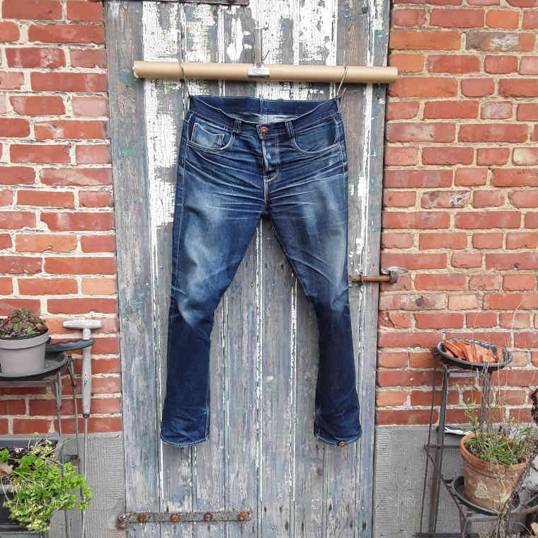 Godfrieds jeans na 10 maand dragen