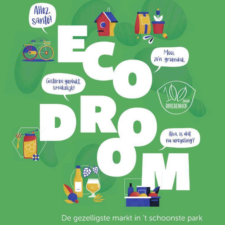 Afiche Ecodroom 2023  Antwerpen 