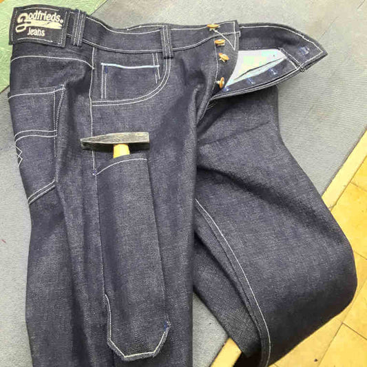 Godfrieds jeans met hamerzakje